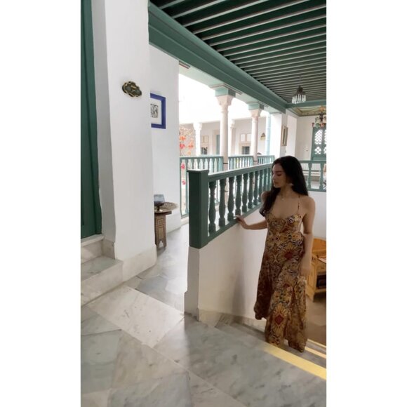 GOA Paris Collection Pipa Maxi Cutout Dress - Picture 11 of 12